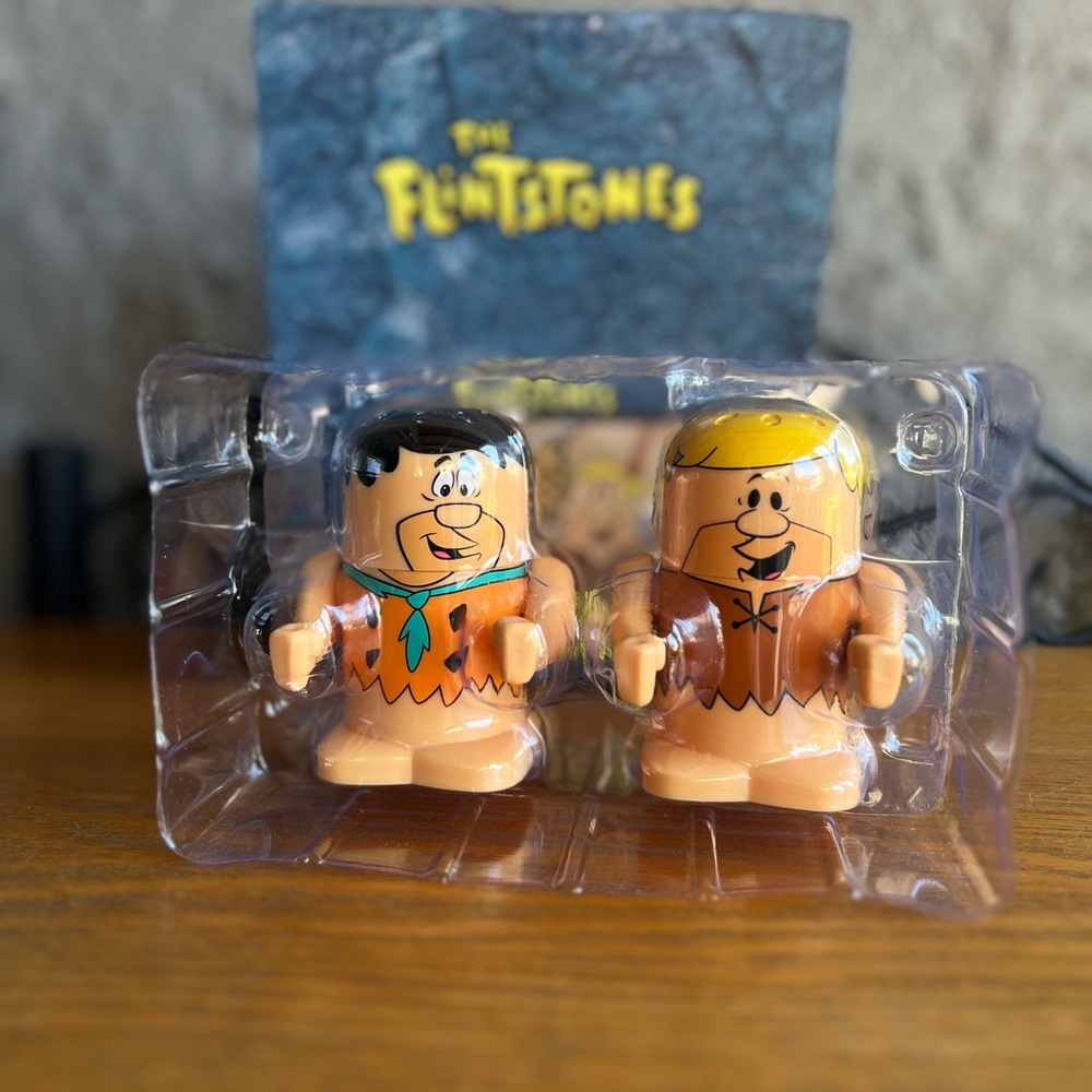 Flintstones Fred & Barney Salt & Pepper Shakers